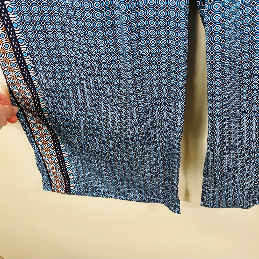 crown & ivy Geometric Pattern Palazzo Pants - Picture 4 of 8